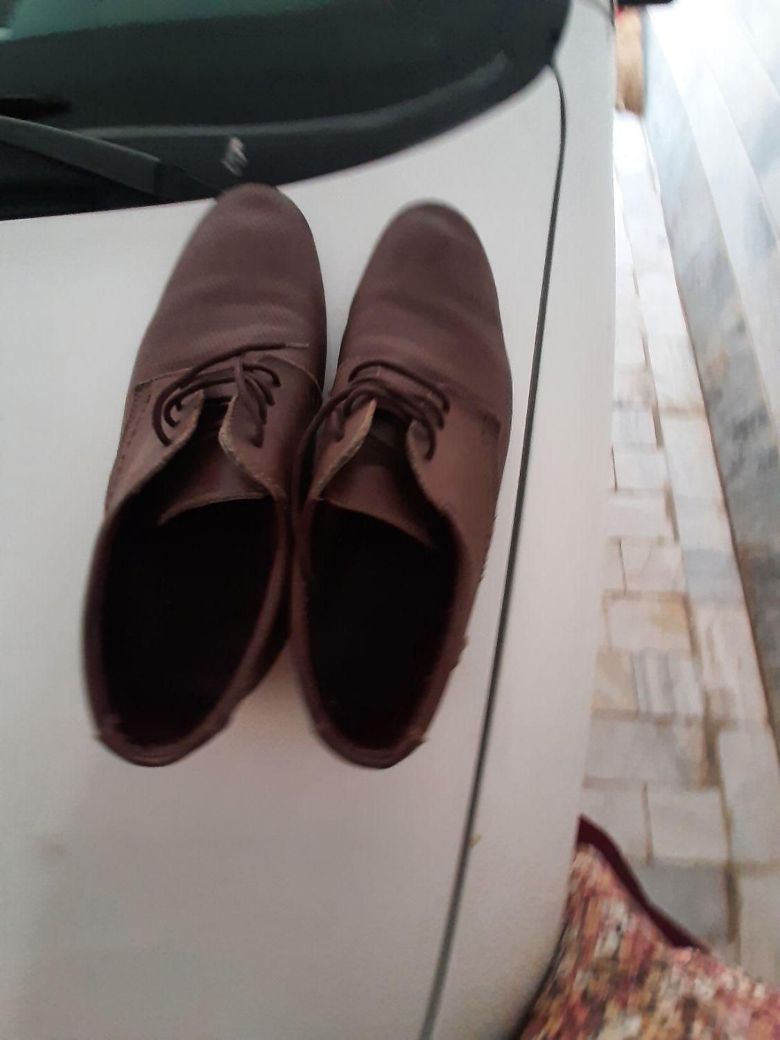 کفش مردانه سایزه ۴۲ قهوه ای|کیف، کفش، کمربند|قم, سالاریه|دیوار