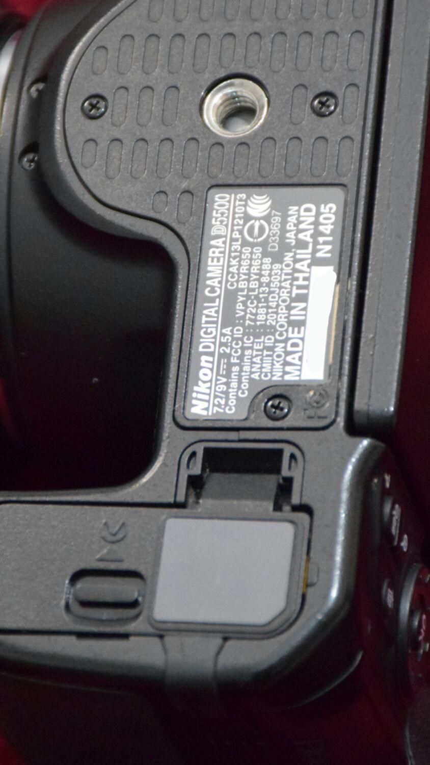 دوربین حرفه ای نیکون D5500|دوربین عکاسی و فیلم‌برداری|لامرد, |دیوار