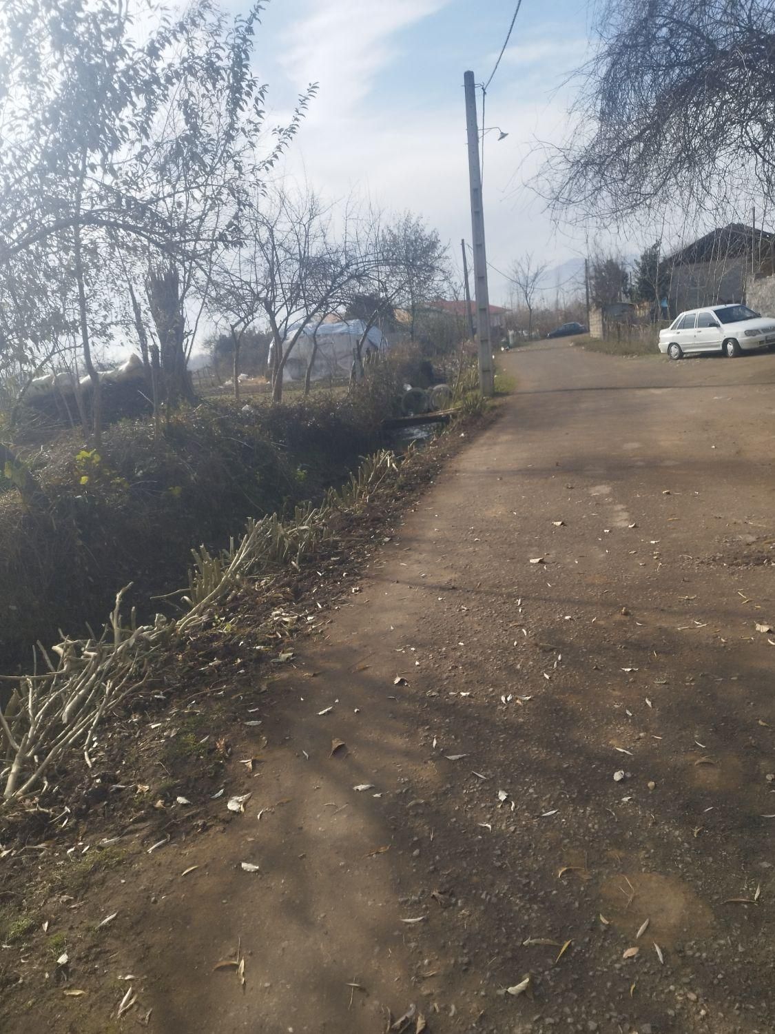 300مترزمین بابنای سنتی باامتیازبرق وآب روستایی|فروش خانه و ویلا|رضوانشهر, |دیوار