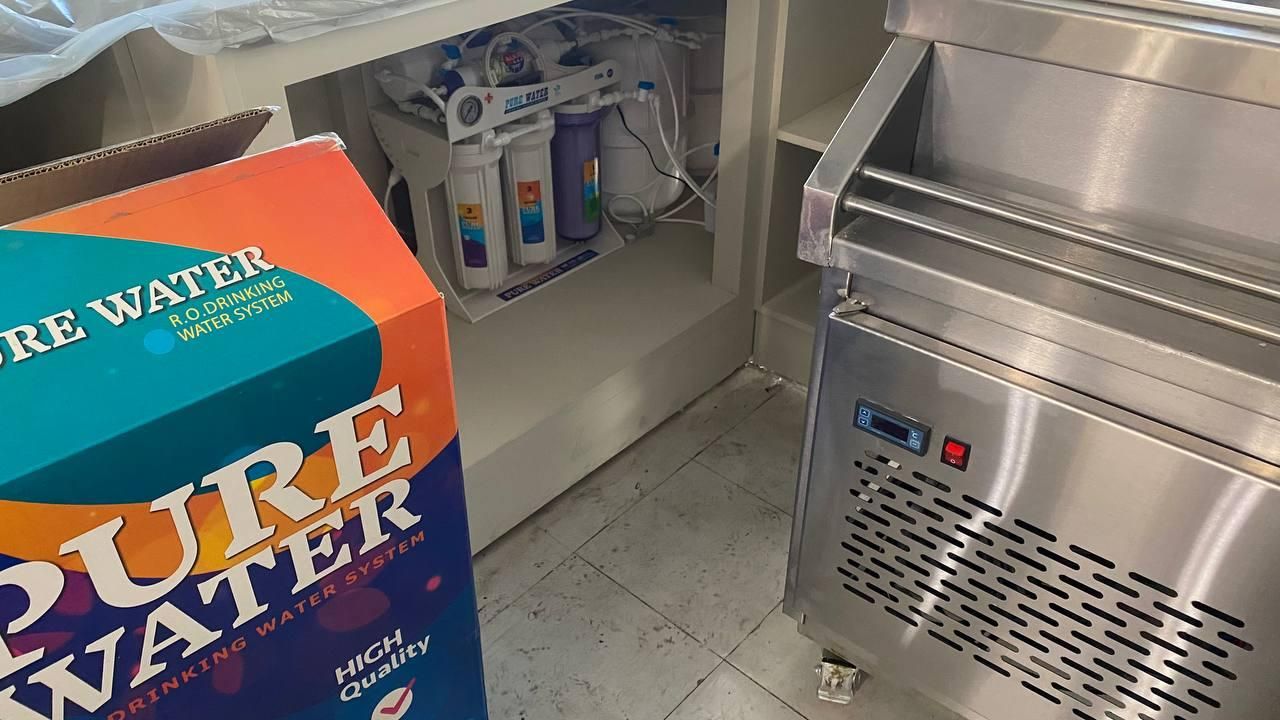 تصفیه اب اسپرسو ساز و آبسردکن بویلر کافه قهوه سرا|آبسردکن و تصفیه آب|رشت, بوسار|دیوار