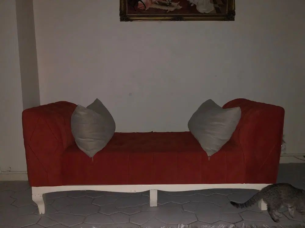 مبل ۸نفره همره پاف و میز وسط و عسلی|مبلمان خانگی و میز عسلی|کرج, فاز ۳ گوهردشت|دیوار