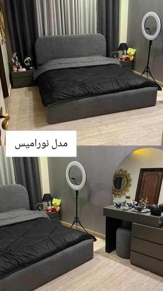 تخت خواب مینیمال فندی|تخت و سرویس خواب|اهواز, کمپلو جنوبی|دیوار