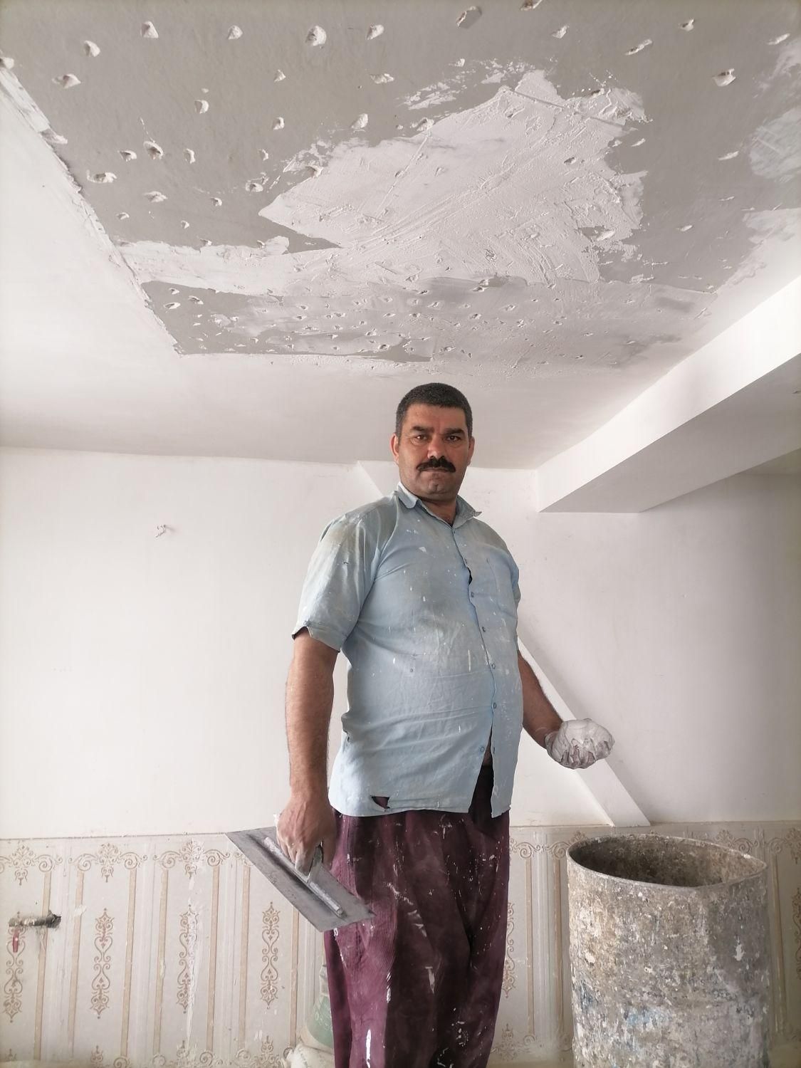خدمات خورده کاری گچ لکه گیری  دیوار گچی وباز سازی|خدمات پیشه و مهارت|مشهد, دانشجو|دیوار