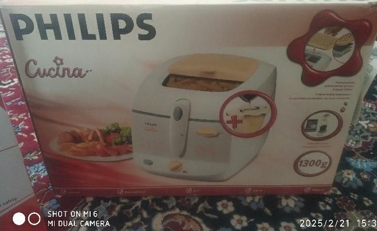 سرخ کن با روغن فلیپس|اجاق گاز و لوازم برقی پختوپز|شیراز, سعدیه شمالی|دیوار