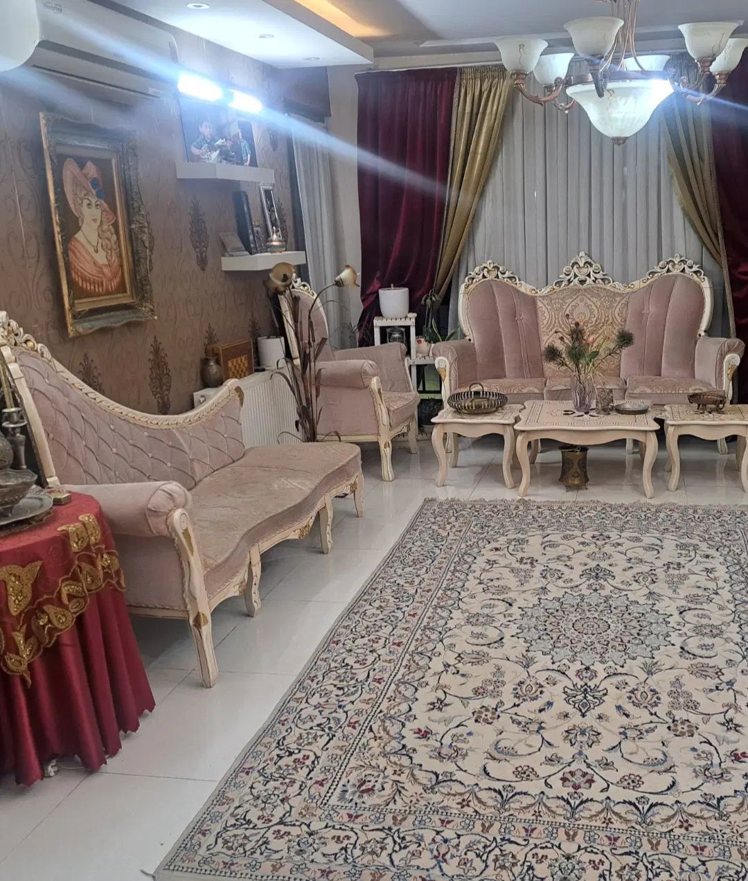 مبل ۸ نفره|مبلمان خانگی و میز عسلی|اصفهان, شیخ اشراق|دیوار