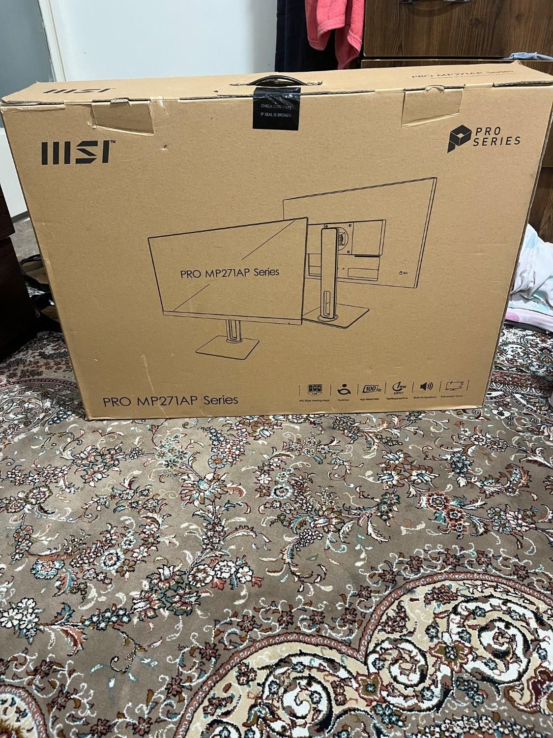 مانیتور 27 اینچ MSI مدل PRO MP271AP|قطعات و لوازم جانبی رایانه|تهران, فدک|دیوار