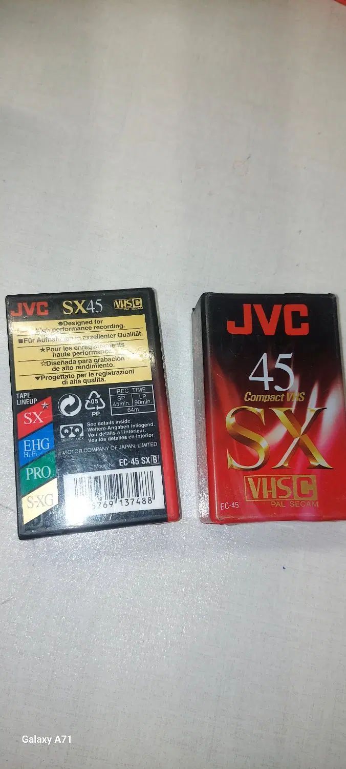 فیلم دوربین پاناسونیک و جی وی سی vhs|دوربین عکاسی و فیلم‌برداری|تهران, زعفرانیه|دیوار
