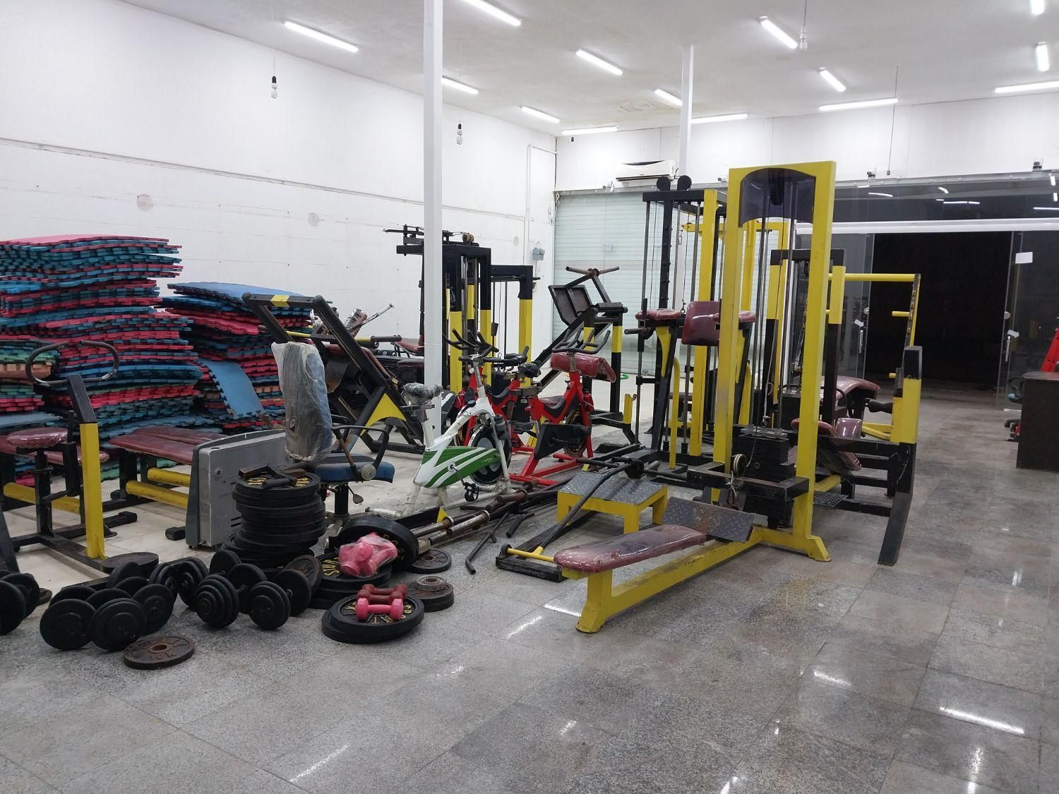 فروش لوازم بدنسازی بصورت جاروکش|تجهیزات ورزشی|رشت, تازه آباد|دیوار