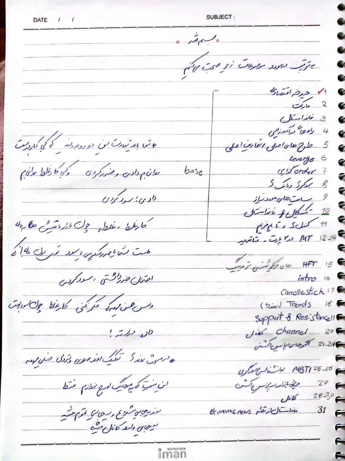 جزوه کامل ترید استاد پورصمدی|کتاب و مجله آموزشی|تهران, جردن|دیوار