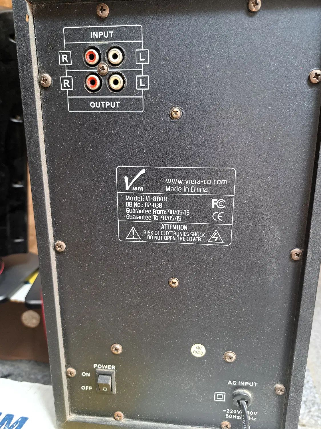 اسپیکر خانگی VIERA مدل VI-880R|سیستم صوتی خانگی|تهران, افسریه جنوبی|دیوار