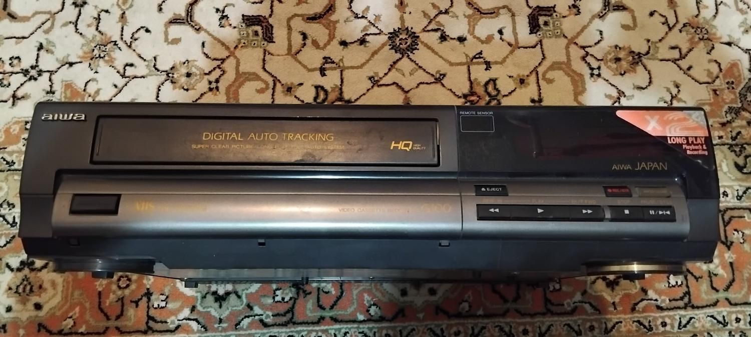دستگاه ویدیو aiwa vhs ژاپنی اصل|پخش‌کننده DVD و ویدیو|اصفهان, رزمندگان|دیوار