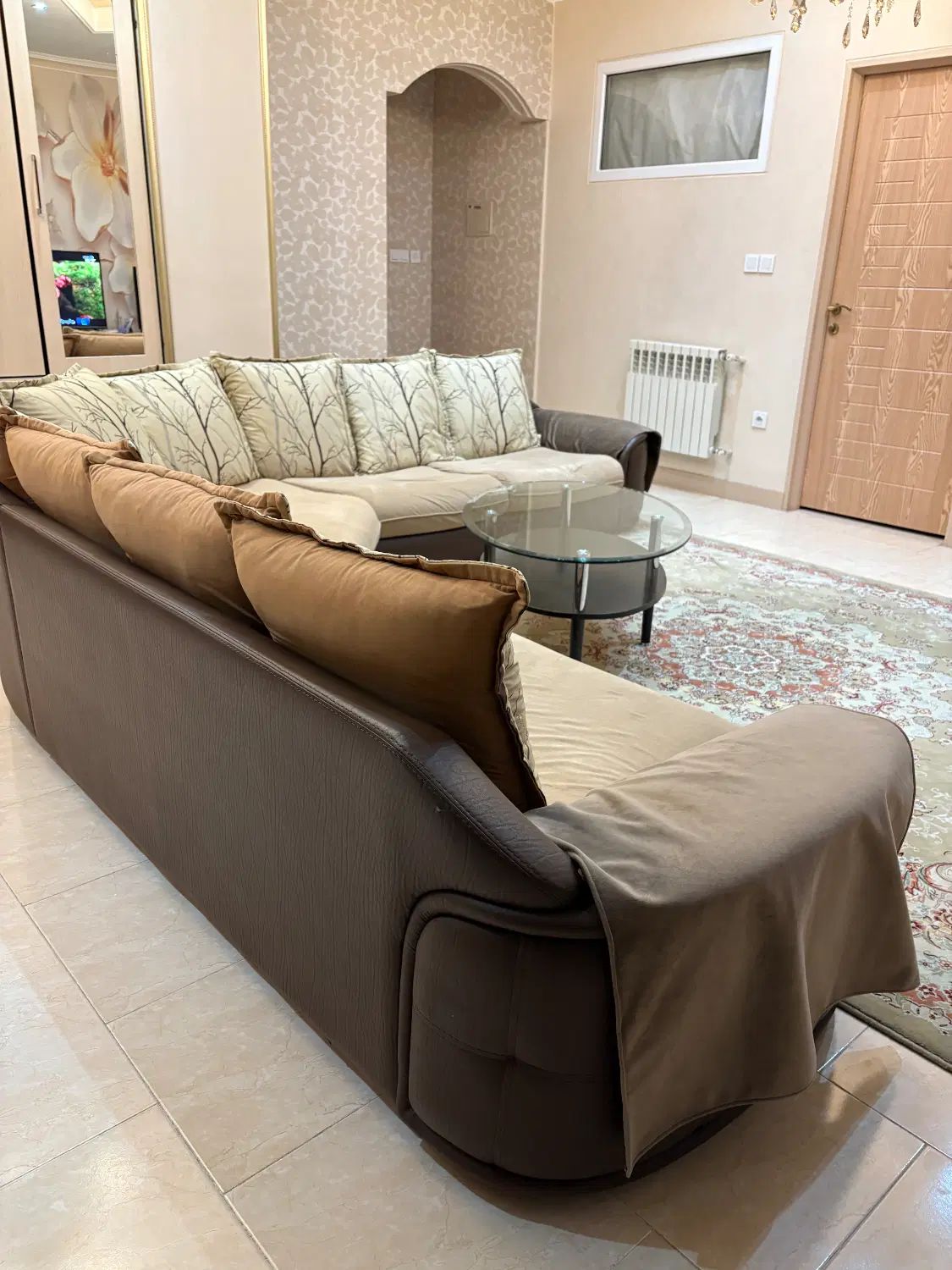 مدل راحتی مدل L|مبلمان خانگی و میز عسلی|کرج, شهرک ولیعصر|دیوار