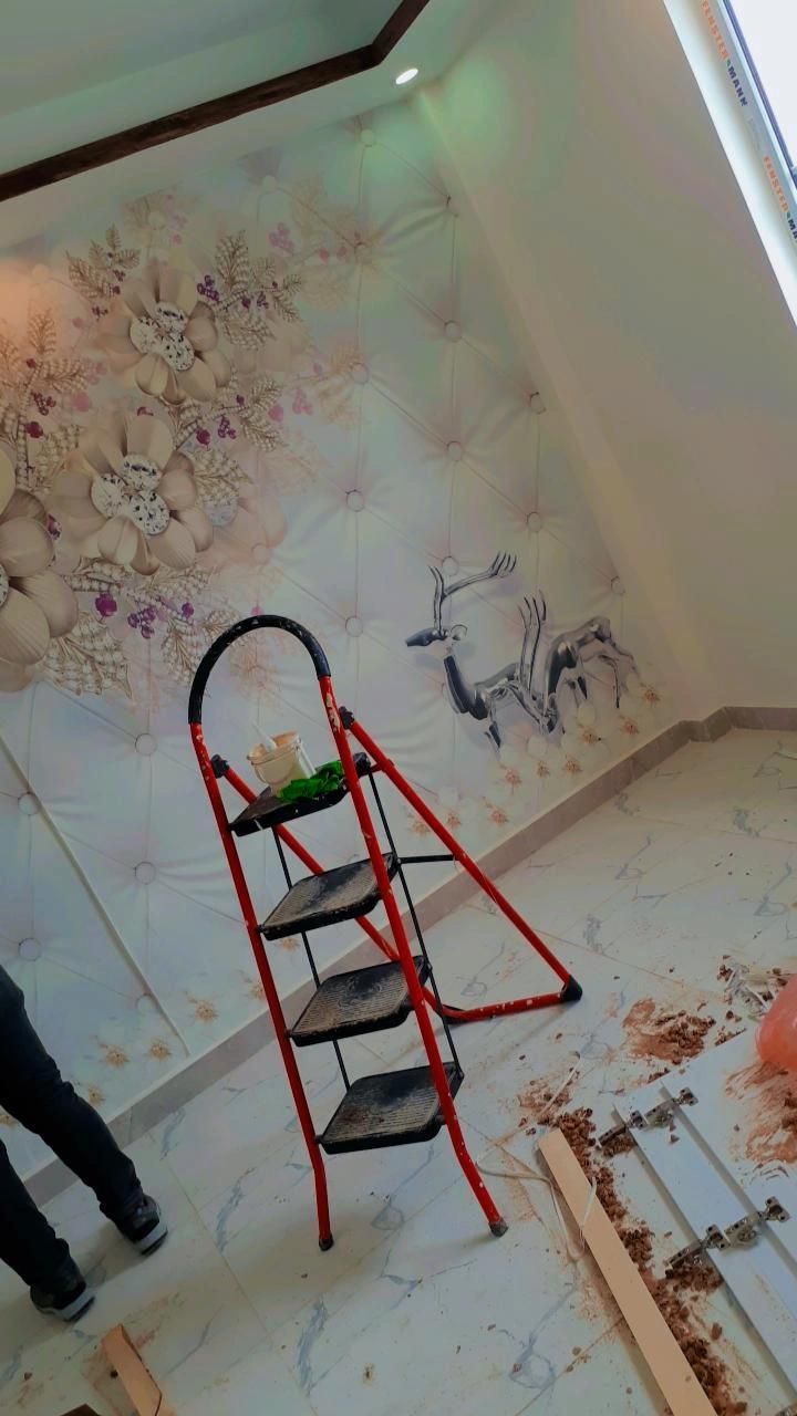 نصاب کاغذ دیواری|خدمات پیشه و مهارت|صومعه‌سرا, |دیوار