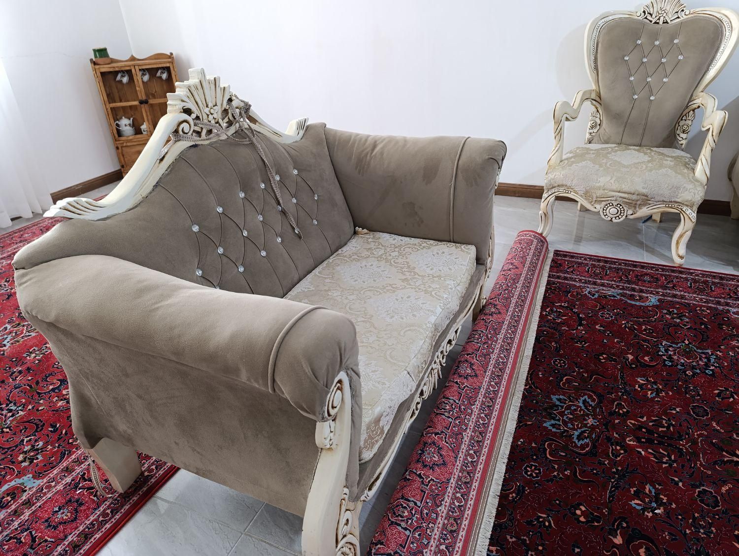 مبل و جلو مبلی|مبلمان خانگی و میز عسلی|پردیس, فاز ۳|دیوار