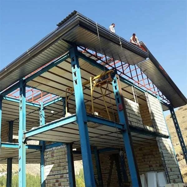 پوشش سقف سوله ویلا شیروانی آلاچیق خرپا نما پانل|خدمات پیشه و مهارت|پاکدشت, پاکدشت (مامازند)|دیوار