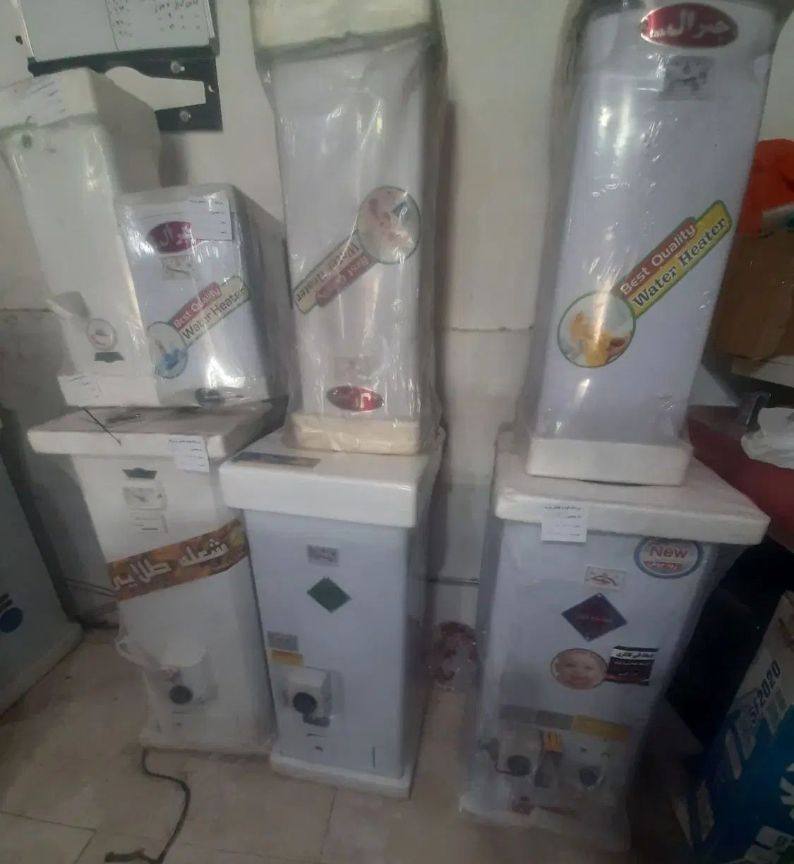ابگرمکن  برقی/ گازی/ دوگانه باگارانتی شرکت۵۰L|آبگرمکن، پکیج، شوفاژ|شیراز, نصرآباد|دیوار