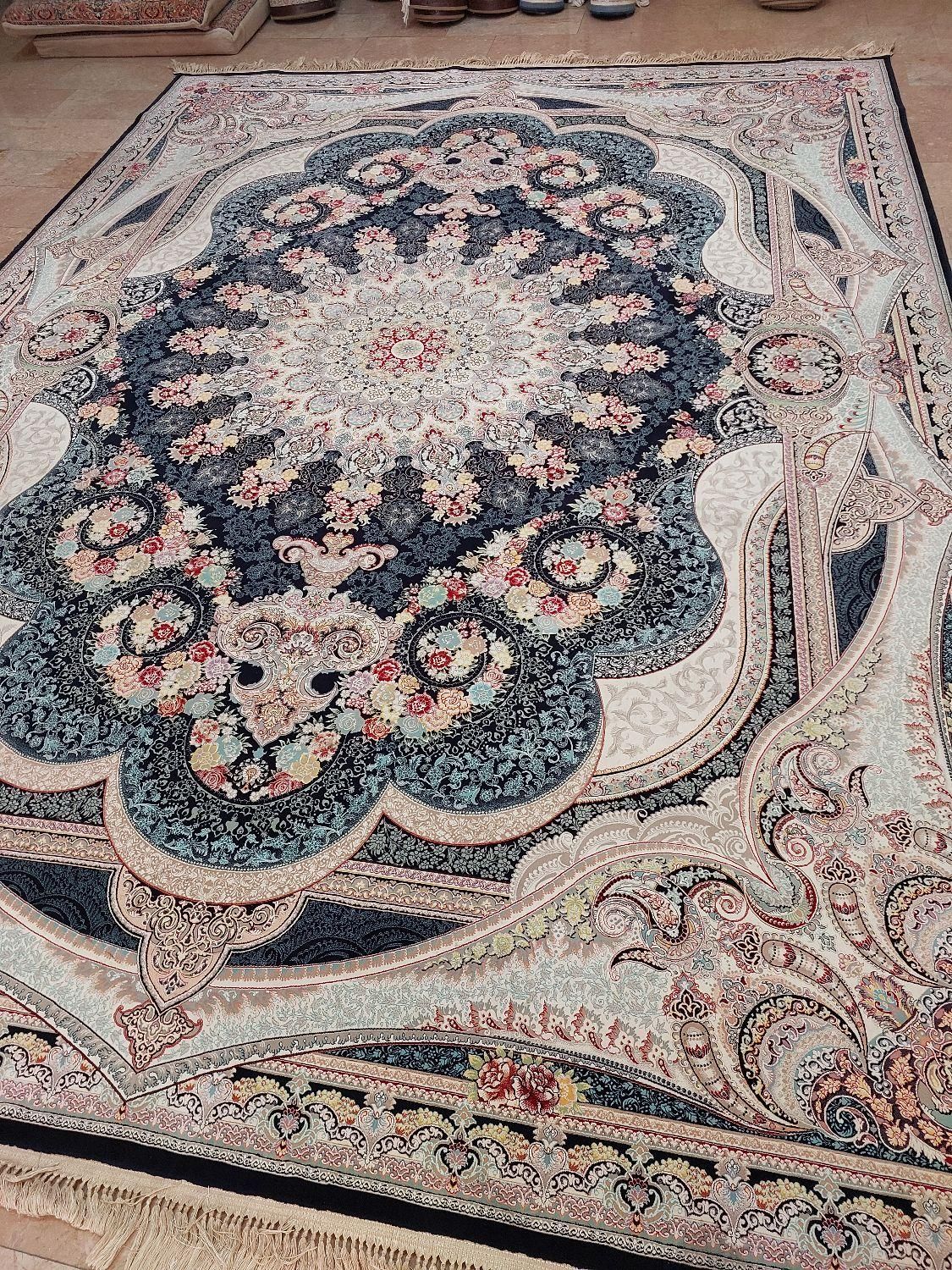 فرش امیرزاده ۳تخته ۱۲متری ۱۲۰۰شانه عقیق درحدنو|فرش|مشهد, شاهد (شهرک غرب)|دیوار