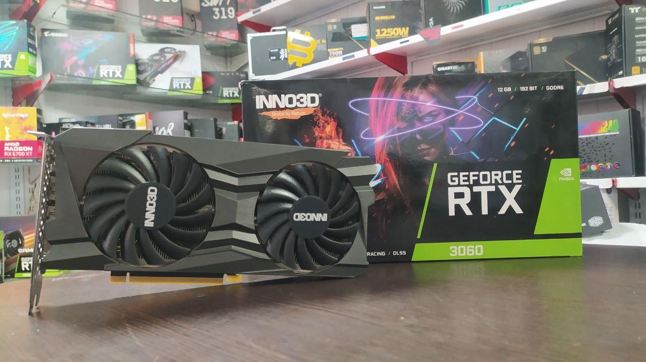 کارت گرافیک Rtx 3060 inoo3d 12G 2x مناسب رندرینگ|قطعات و لوازم جانبی رایانه|تهران, آذربایجان|دیوار