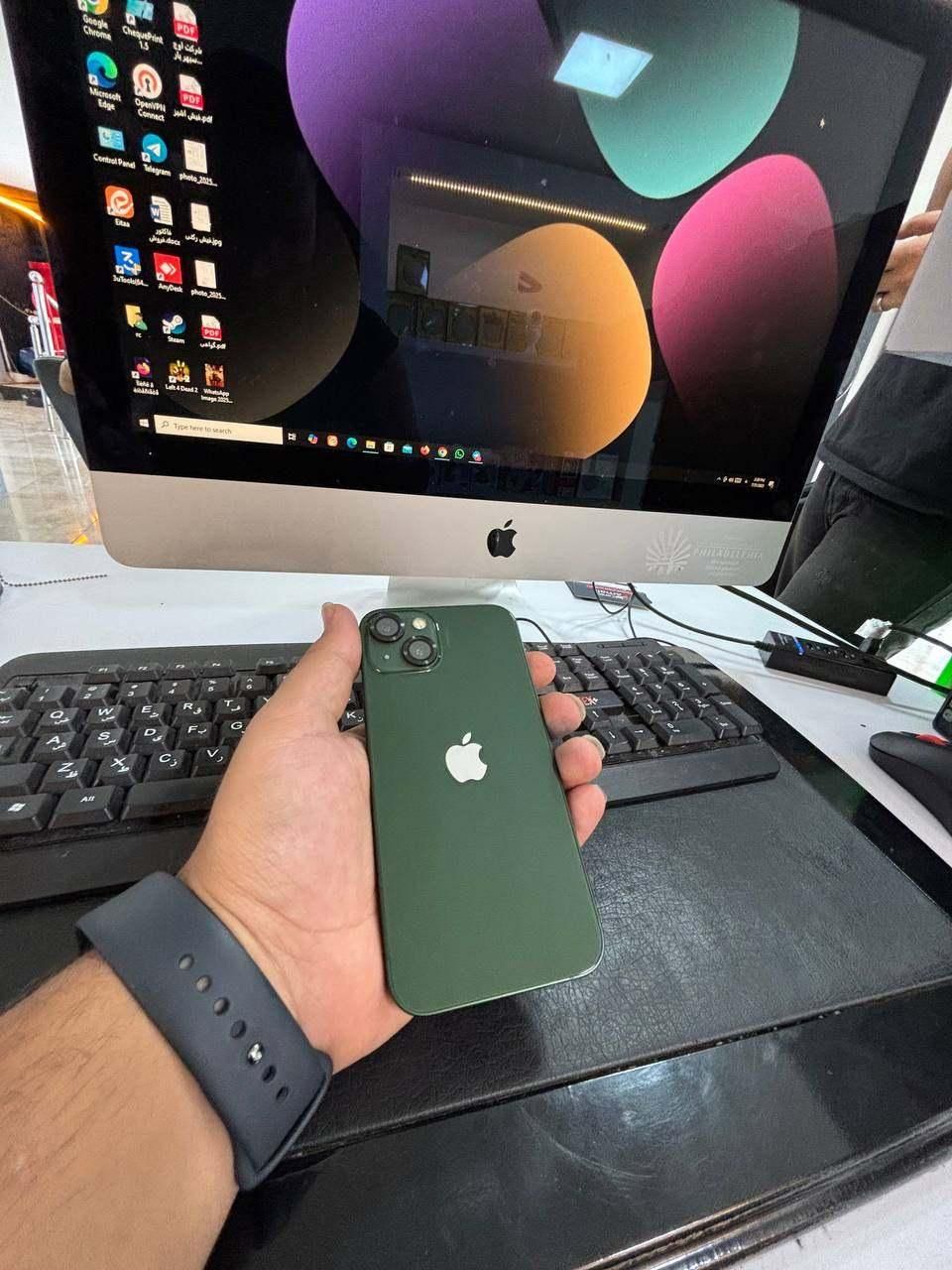 iphone 13 128 ch از دم قسط و نقدی نو و کارکرده|موبایل|کرج, عظیمیه|دیوار