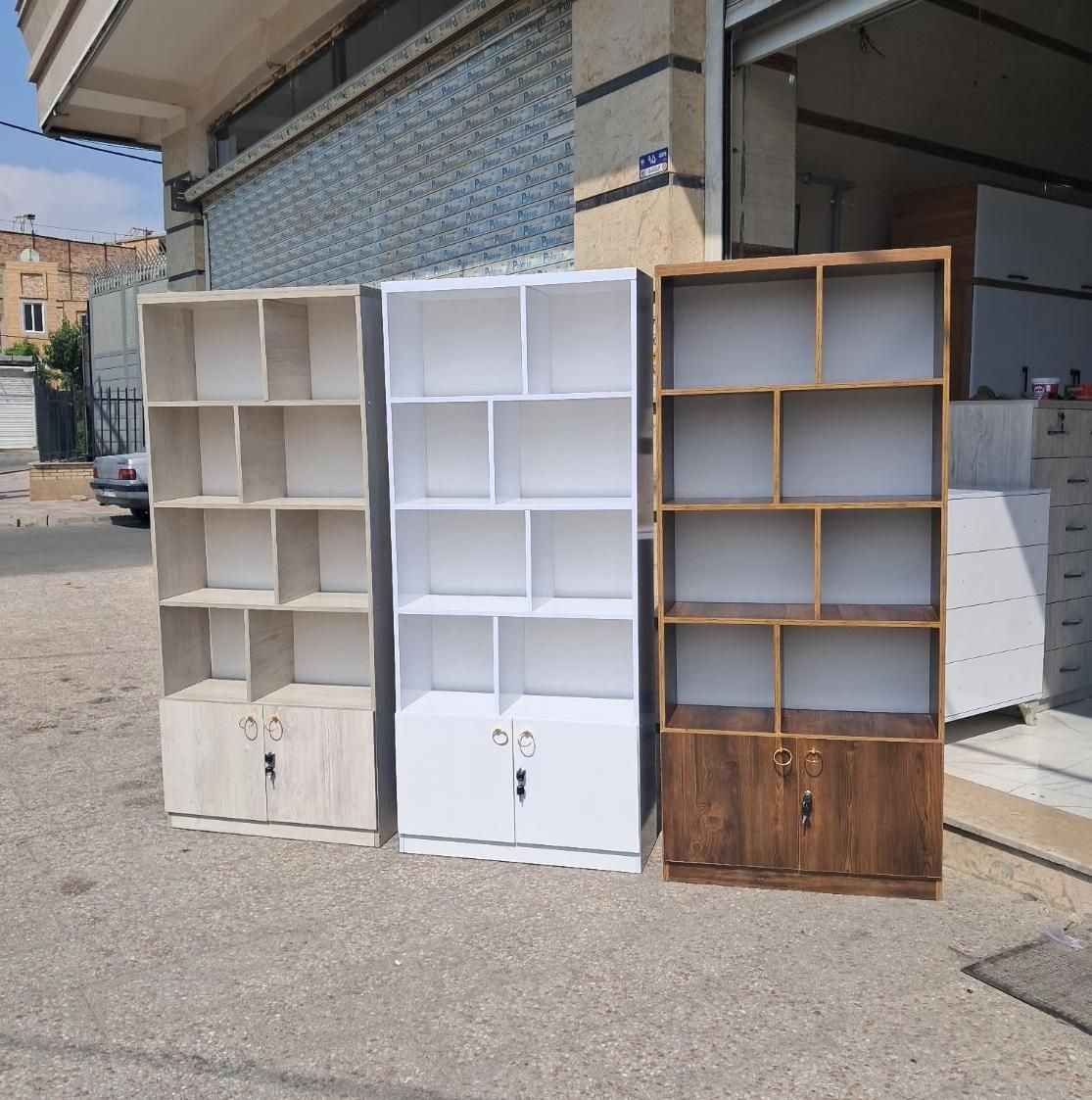 (عرض ۸۰ کتابخانه )( فروشگاه تاج)|کتابخانه، شلف، قفسه‌های دیواری|تهران, بهارستان|دیوار