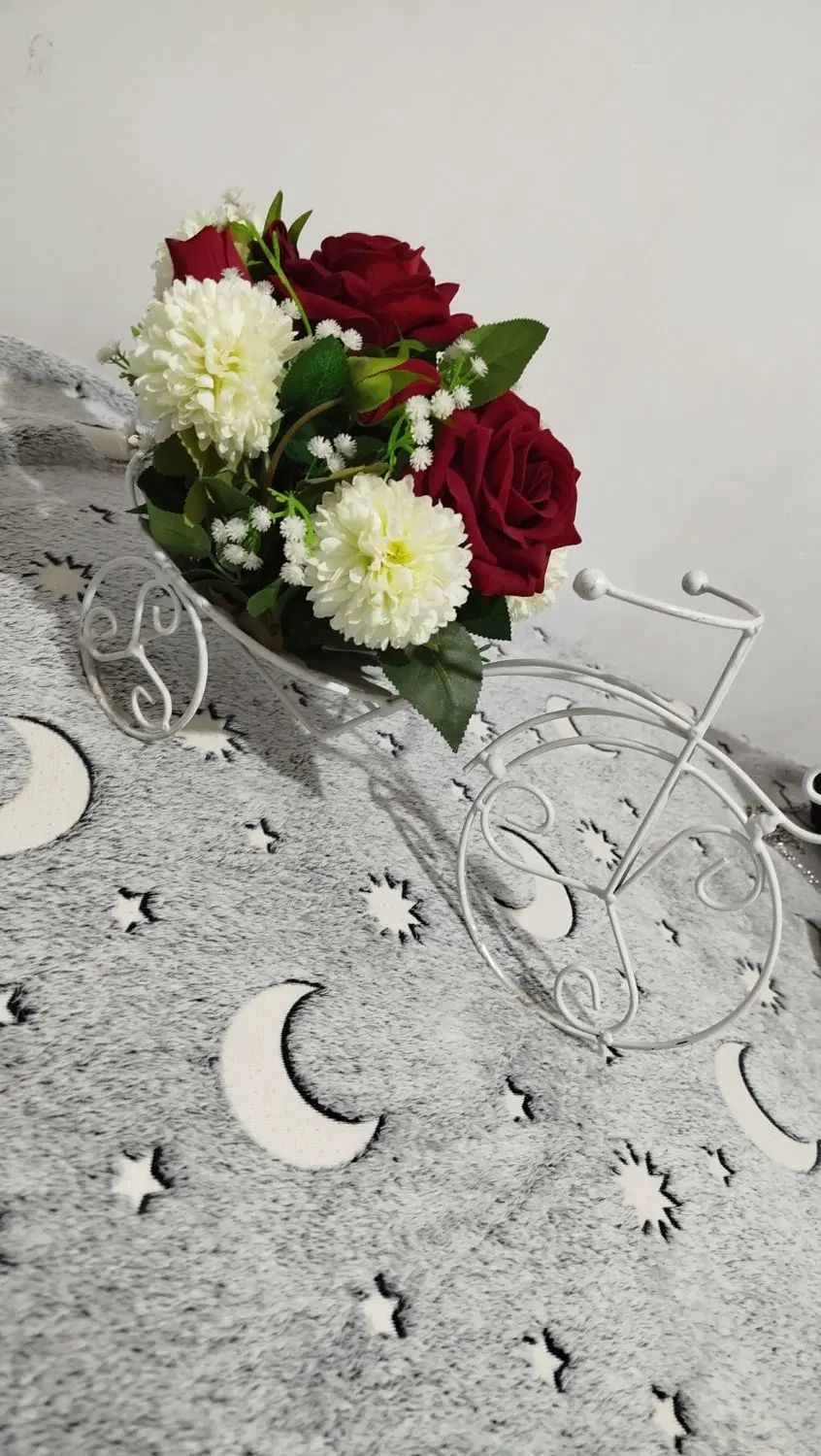 گل مدل دوچرخه ای مصنوعی واقعا خوشگل و تازه|گل مصنوعی|دورود, |دیوار