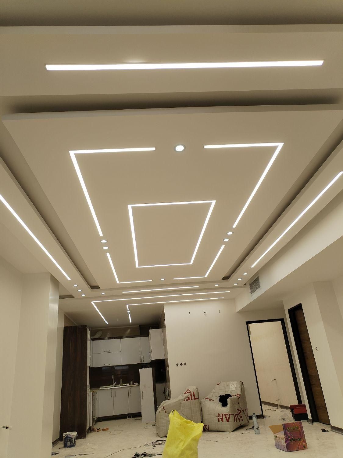 تولید واجرای لاین نوری.برق ساختمان|خدمات پیشه و مهارت|فلاورجان, |دیوار