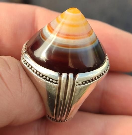 انگشتر نقره سنگ سه پوست|بدلیجات|تهران, نیروی هوایی (پیروزی)|دیوار