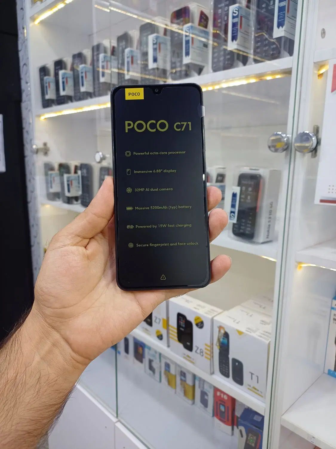 گوشی گیمینگ اقتصادی شیائومی مدل C71 poco|موبایل|رشت, استادسرا|دیوار