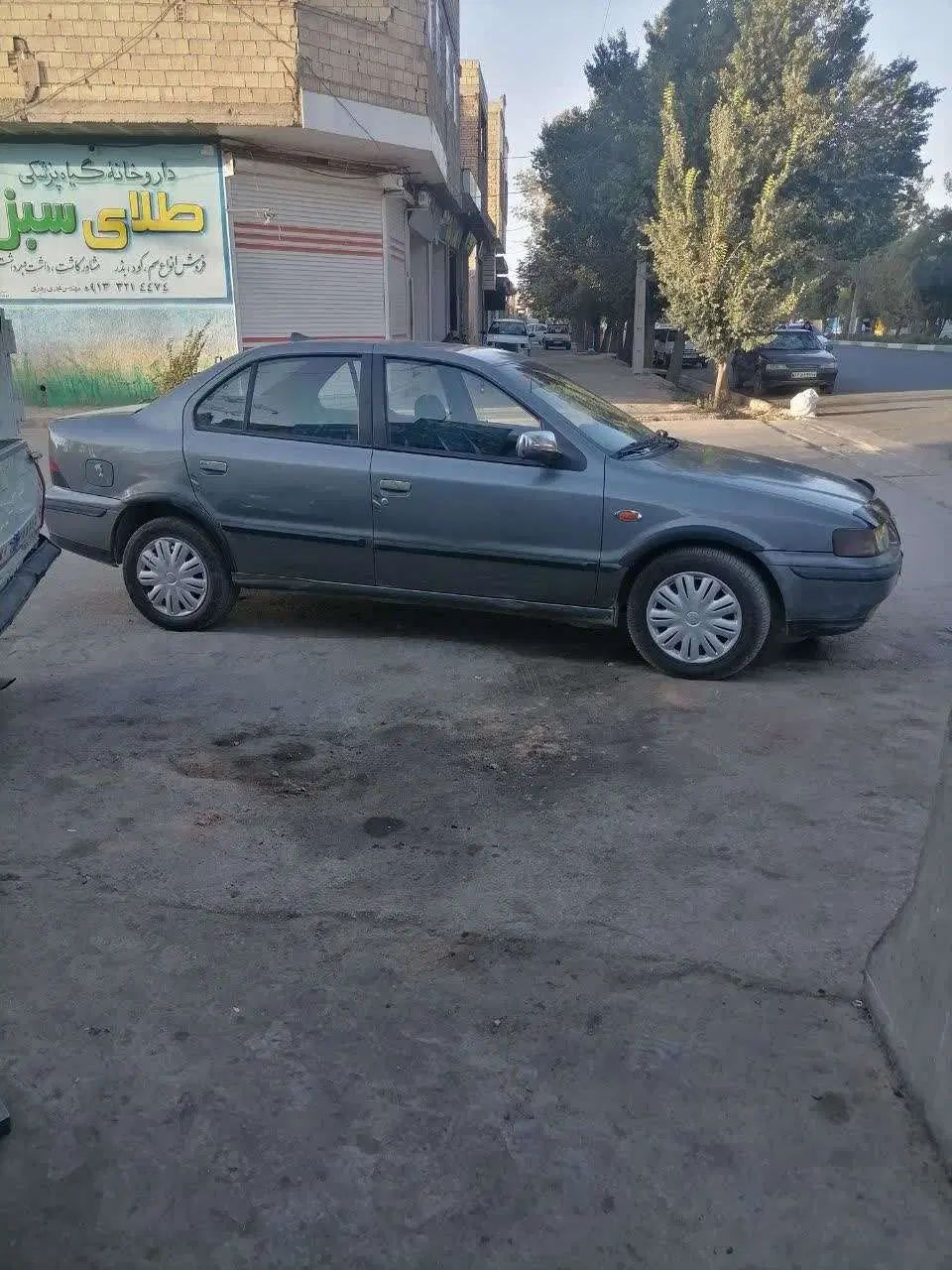 سمند خاکستری مدل 86دوگانه فابریک رنگ فابریک|خودرو سواری و وانت|شهرضا, |دیوار