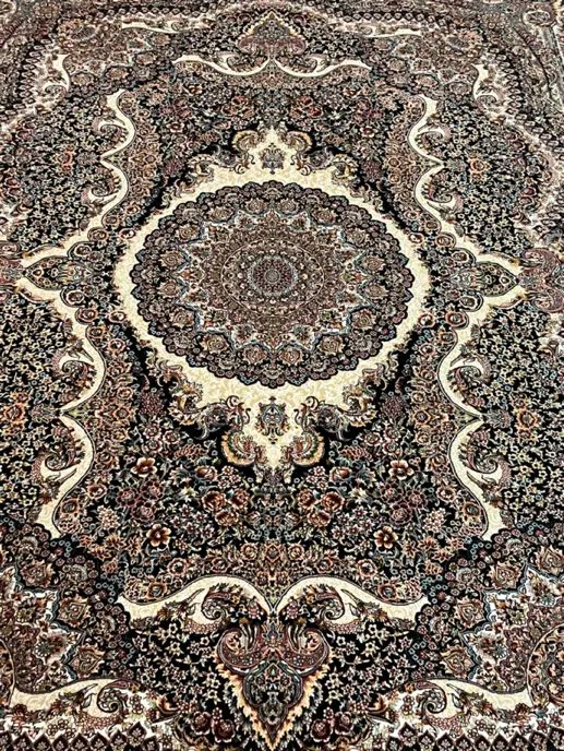 یه جفت فرش ماشینی ۹ متری رنگ سرمه ای ۱۵۰۰ شونه|فرش|تهران, آشتیانی|دیوار
