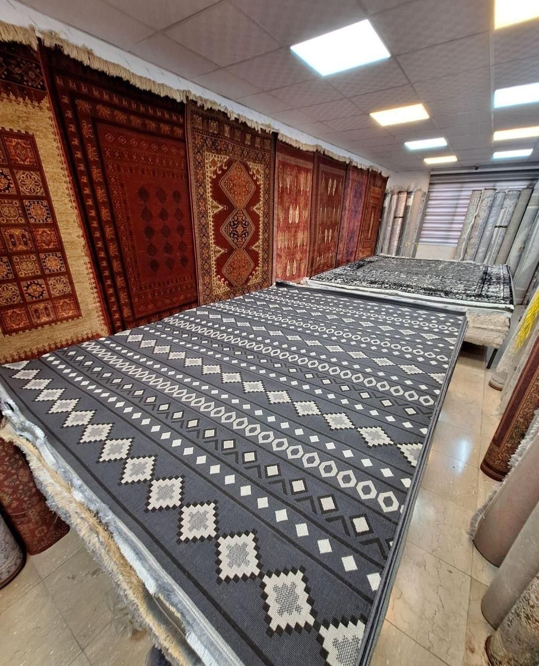 فرش فانتزی گلیم ۴ متری خراسان ۱۵۰ در ۲۲۵|گلیم، جاجیم، گبه|مشهد, امیر|دیوار