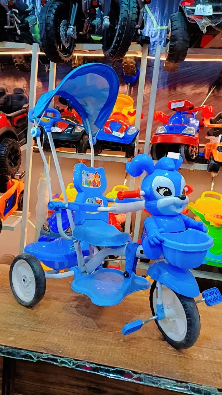 سه چرخه مدل سایبان دار سونیک sonik|اسباب‌بازی بچه|مشهد, توس (بلوار توس)|دیوار