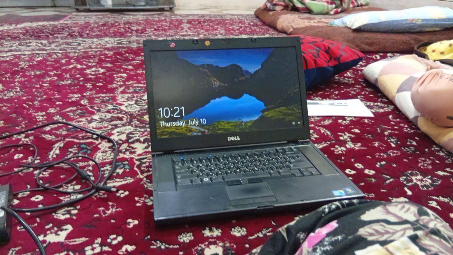 لپتاپ دل مدلE6510|رایانه همراه|شیراز, گل سرخ|دیوار