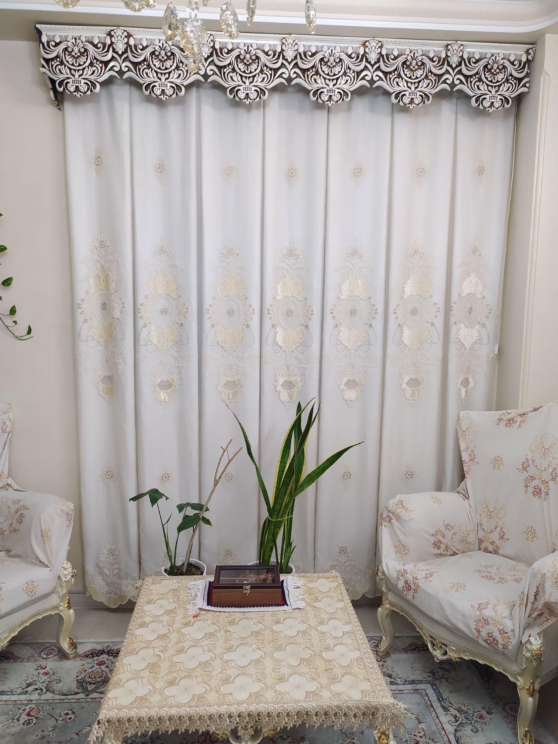 پرده پذیرایی|پرده، رانر، رومیزی|اسلام‌شهر, شهرک توحید|دیوار