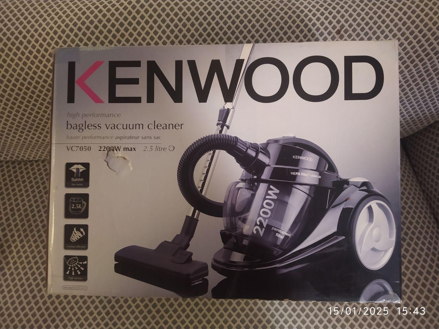 چارو برقی KENWOoD|جاروبرقی، جارو شارژی، بخارشو|کیش, |دیوار