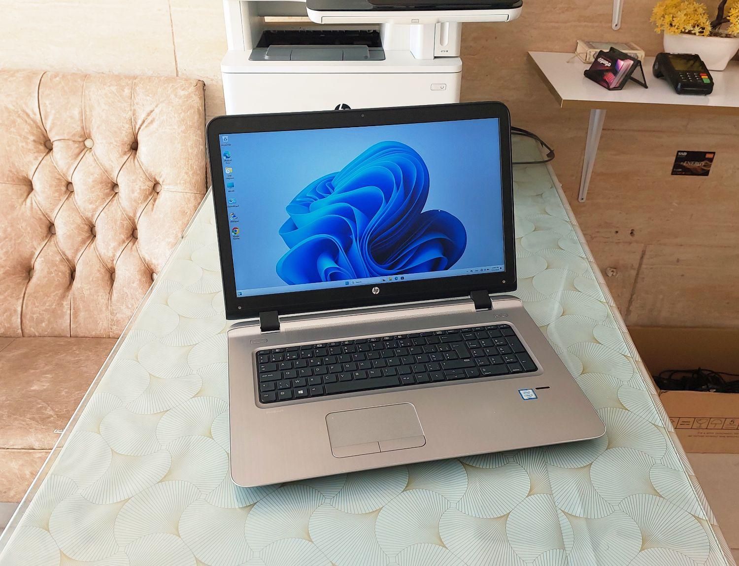 لپ تاپ 17 اینچی گرافیکدار و با کیفیت hp|رایانه همراه|لردگان, |دیوار