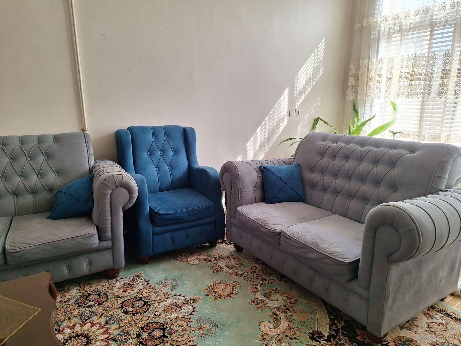 مبل ۹نفره راحتی|مبلمان خانگی و میز عسلی|فلاورجان, |دیوار