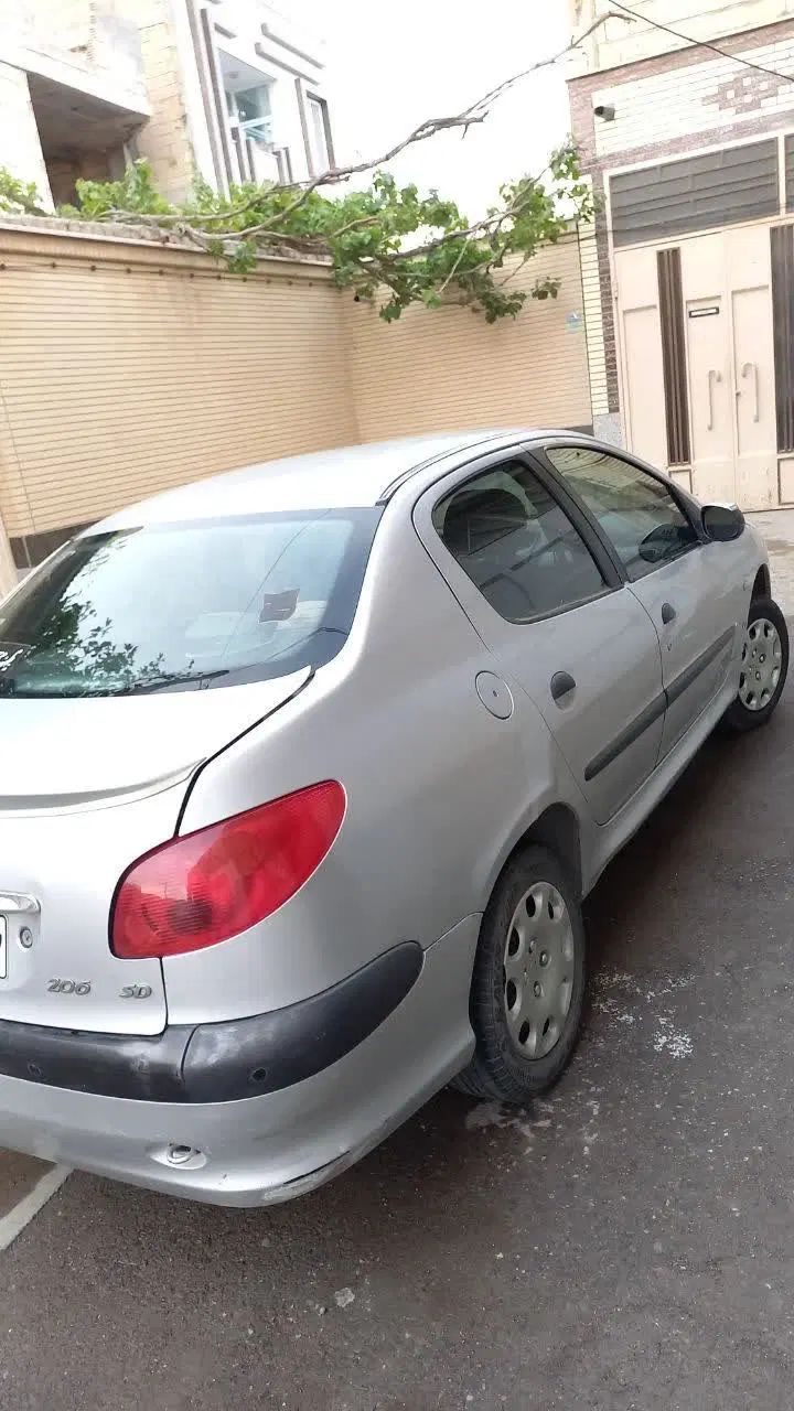 206sdv8مدل ۸۷|خودرو سواری و وانت|اصفهان, باب الدشت|دیوار