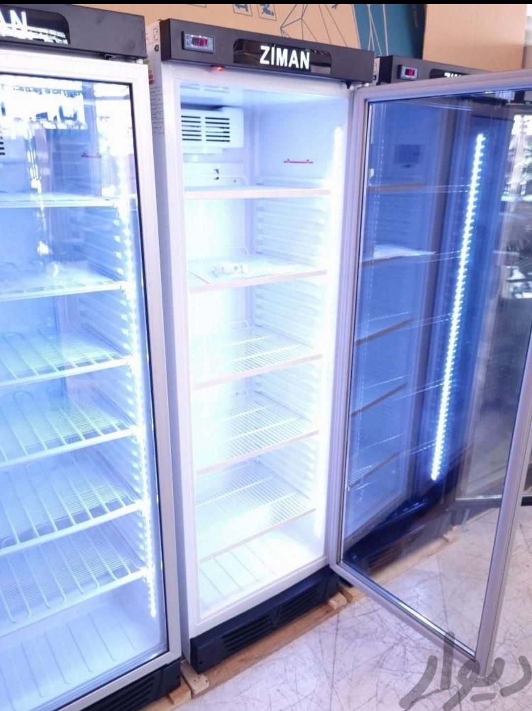 500لیتر ست نقره ای فریزر و یخچال ایستاده و...|فروشگاه و مغازه|خرم‌آباد, |دیوار