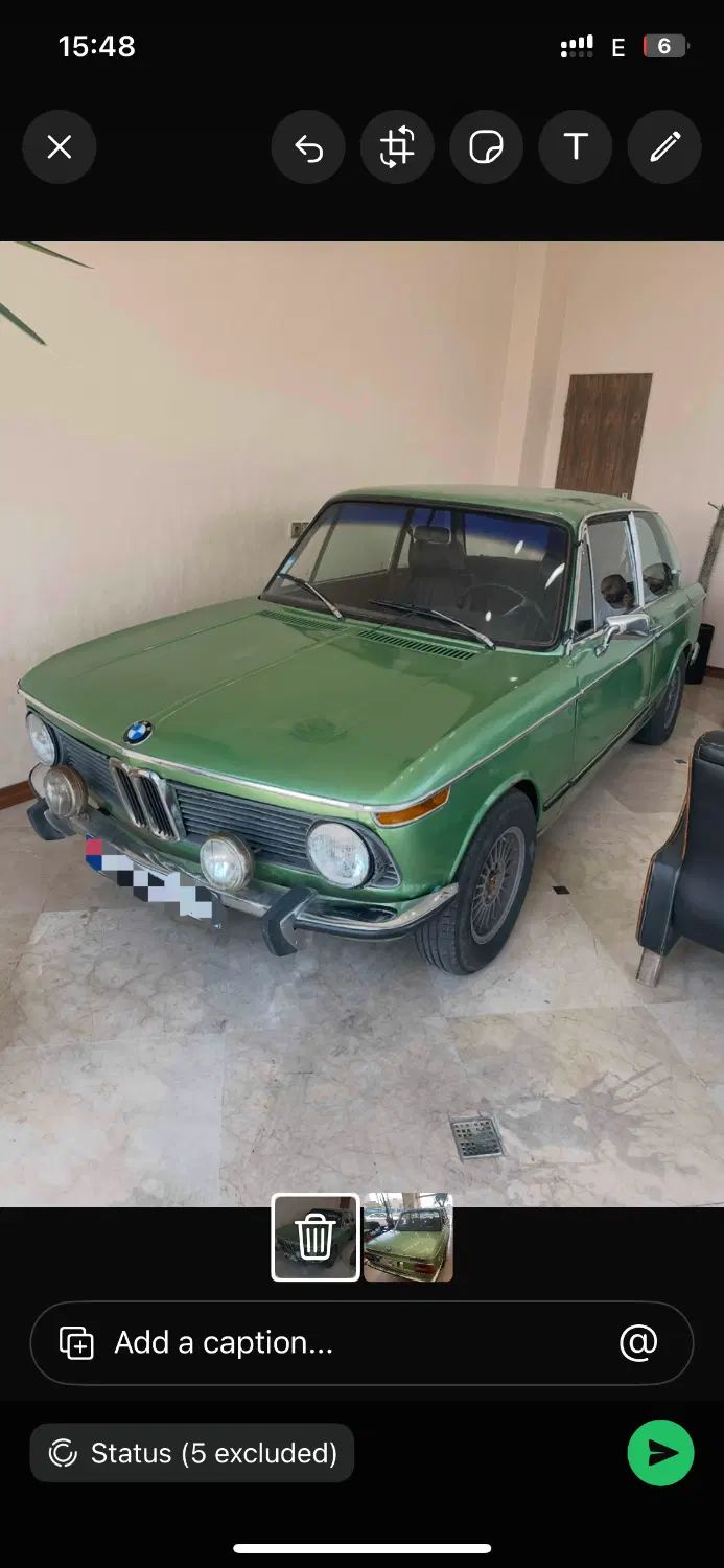 Bmw 2002 بی ام و مرتب|خودرو کلاسیک|تهران, شهرک امید|دیوار