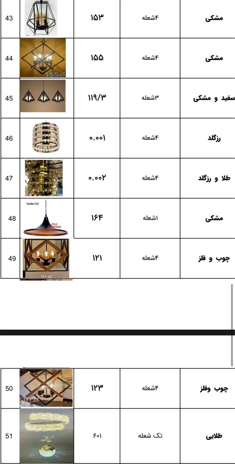 اویز مدل|لامپ و چراغ|کرج, برغان|دیوار