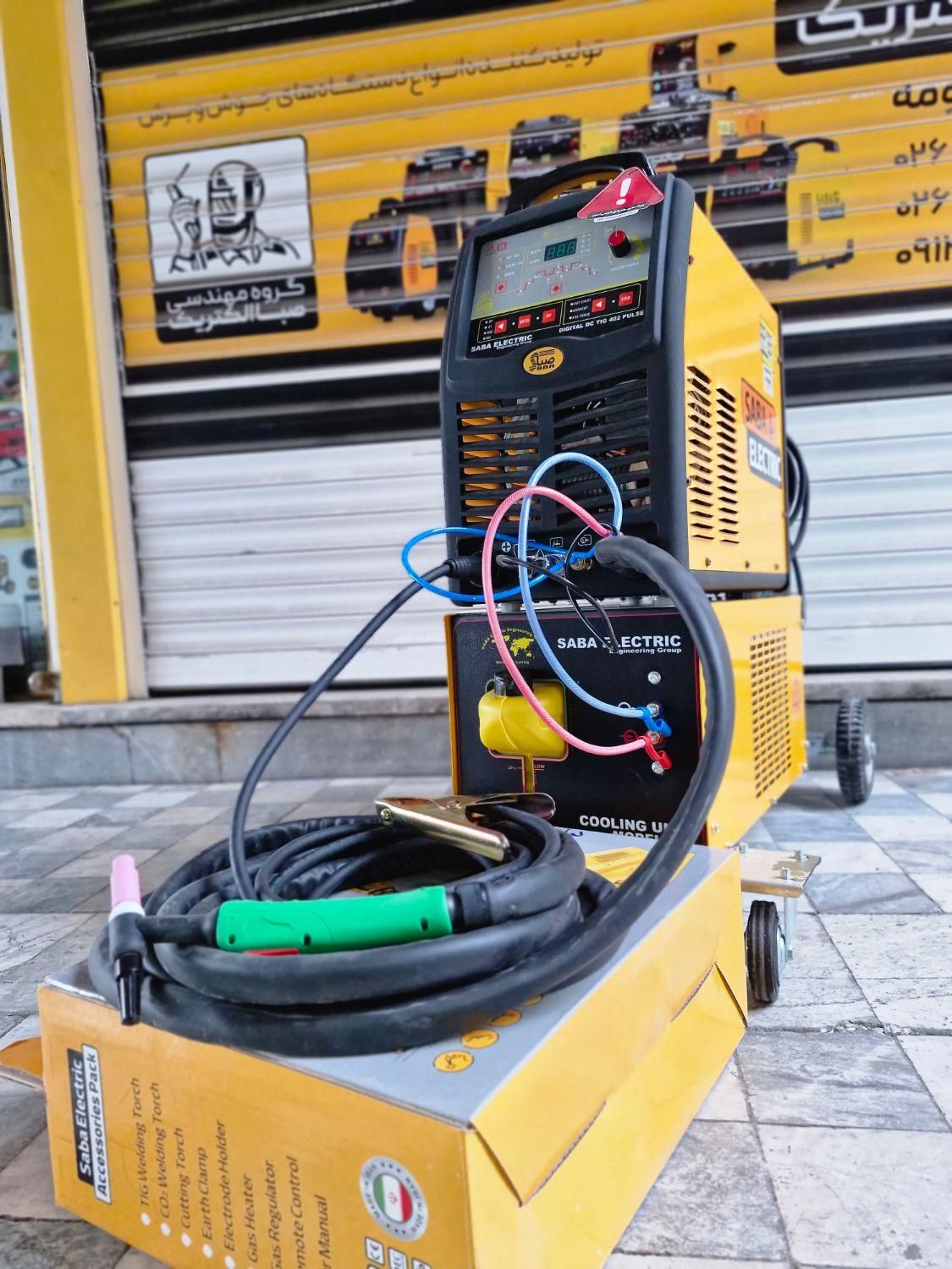 دستگاه جوش آرگون ۴۰۲آبخنک شرکت صباالکتریک|ماشین‌آلات صنعتی|تهران, جوانمردان (اندیشه)|دیوار