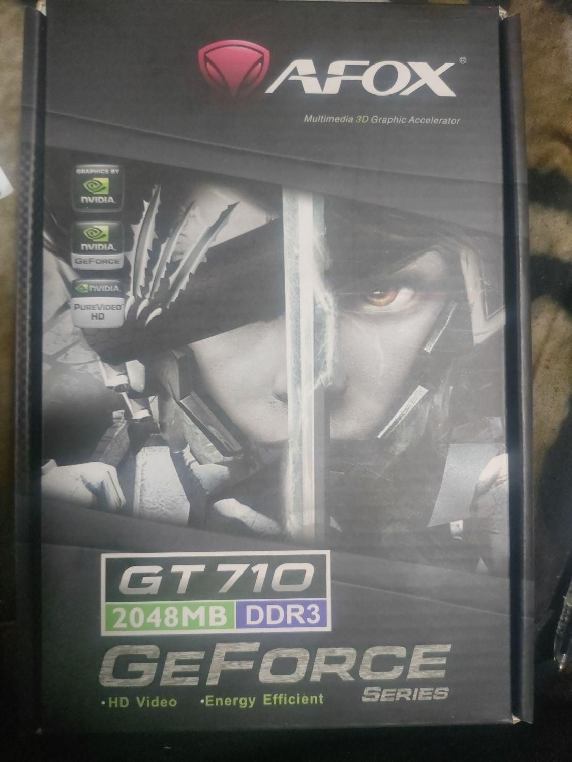 فروش فوری کارت گرافیک AFOX GT710 2G DDR3|قطعات و لوازم جانبی رایانه|قرچک, |دیوار