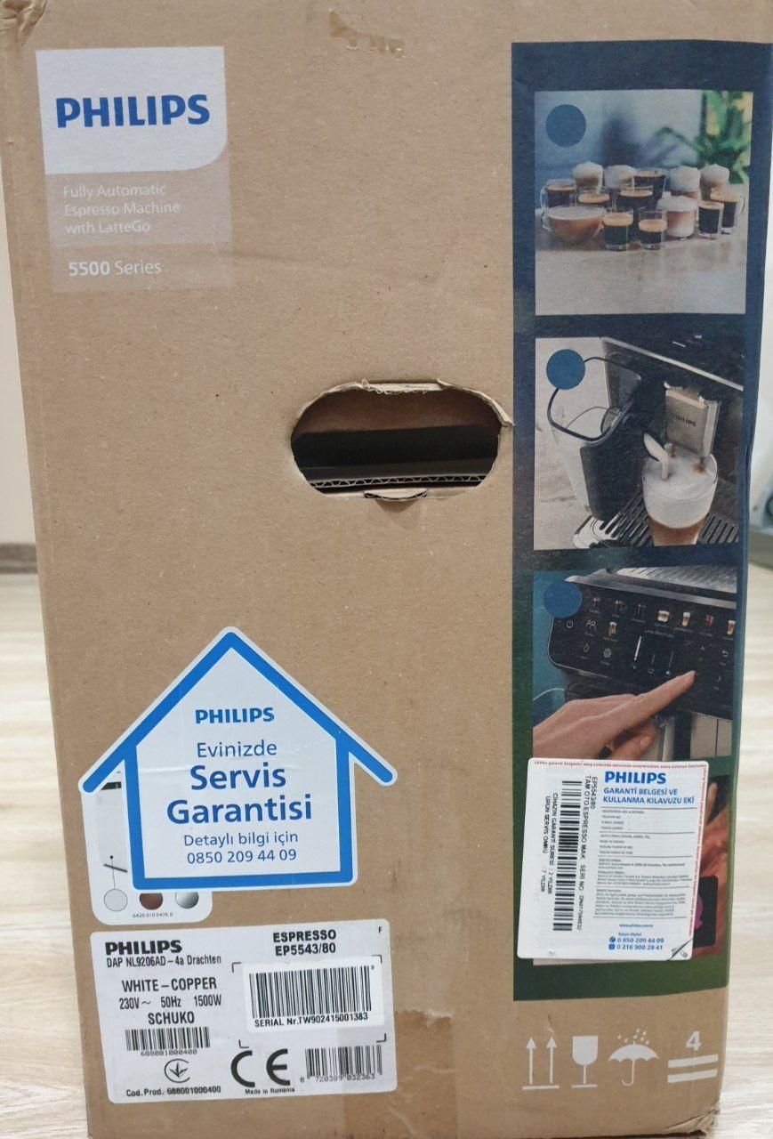 اسپرسوساز Philips سری ۵۵۰۰ تمام اتوماتیک|سماور، چای‌ساز، قهوه‌ساز|خوی, |دیوار