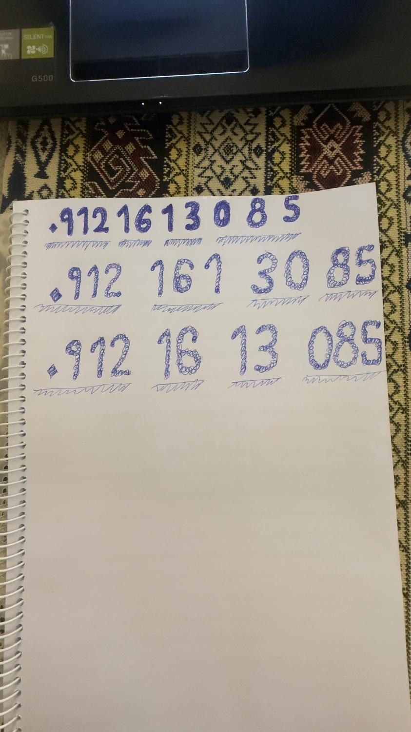 0912-16-13-085|سیم‌کارت|تهران, وردآورد|دیوار