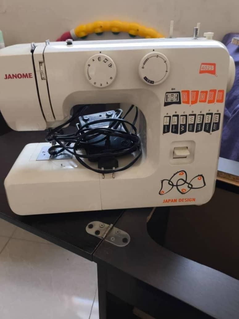 چرخ خیاطی ژانومه مدل۴۰۲۵|چرخ خیاطی و ریسندگی|اصفهان, کشاورزی|دیوار