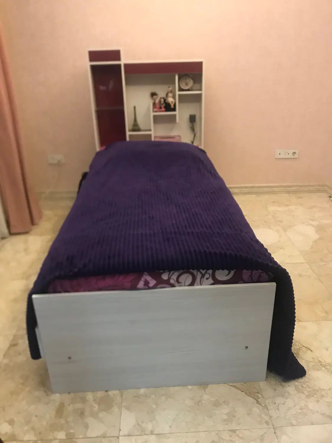 سرویس تخت نوجوان ،میز تحریر و میز آرایش آئینه دار|تخت و سرویس خواب|تهران, دروس|دیوار