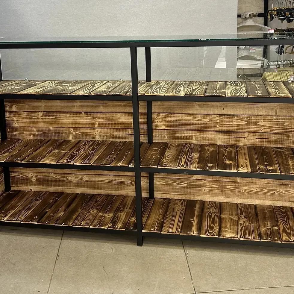 رگال میز پیشخوان چوب و فلز کد 2 تکنو فلز|فروشگاه و مغازه|رشت, کوی حسینی|دیوار