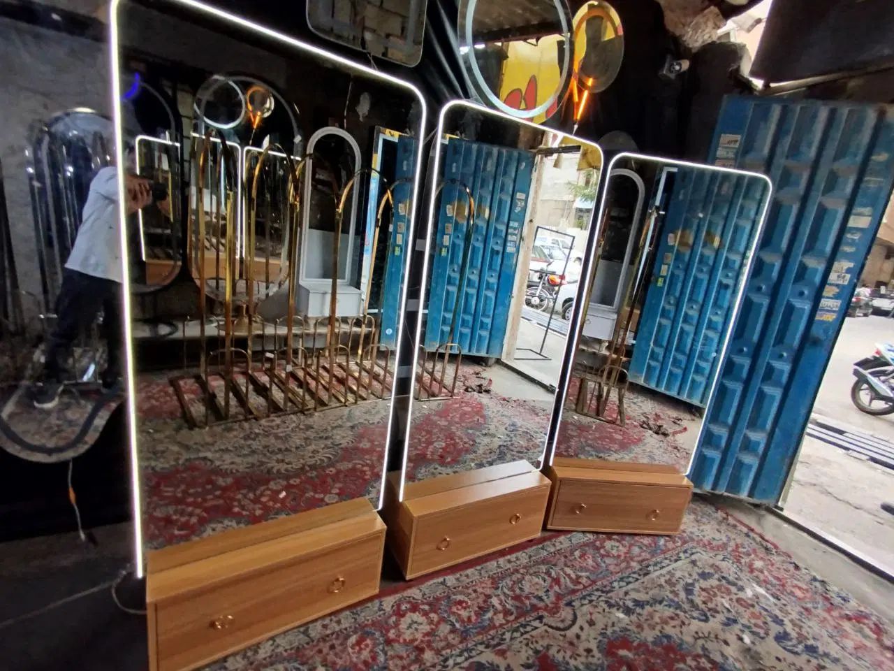 اینه قدی باکس دار|آینه|تهران, نعمت‌آباد|دیوار