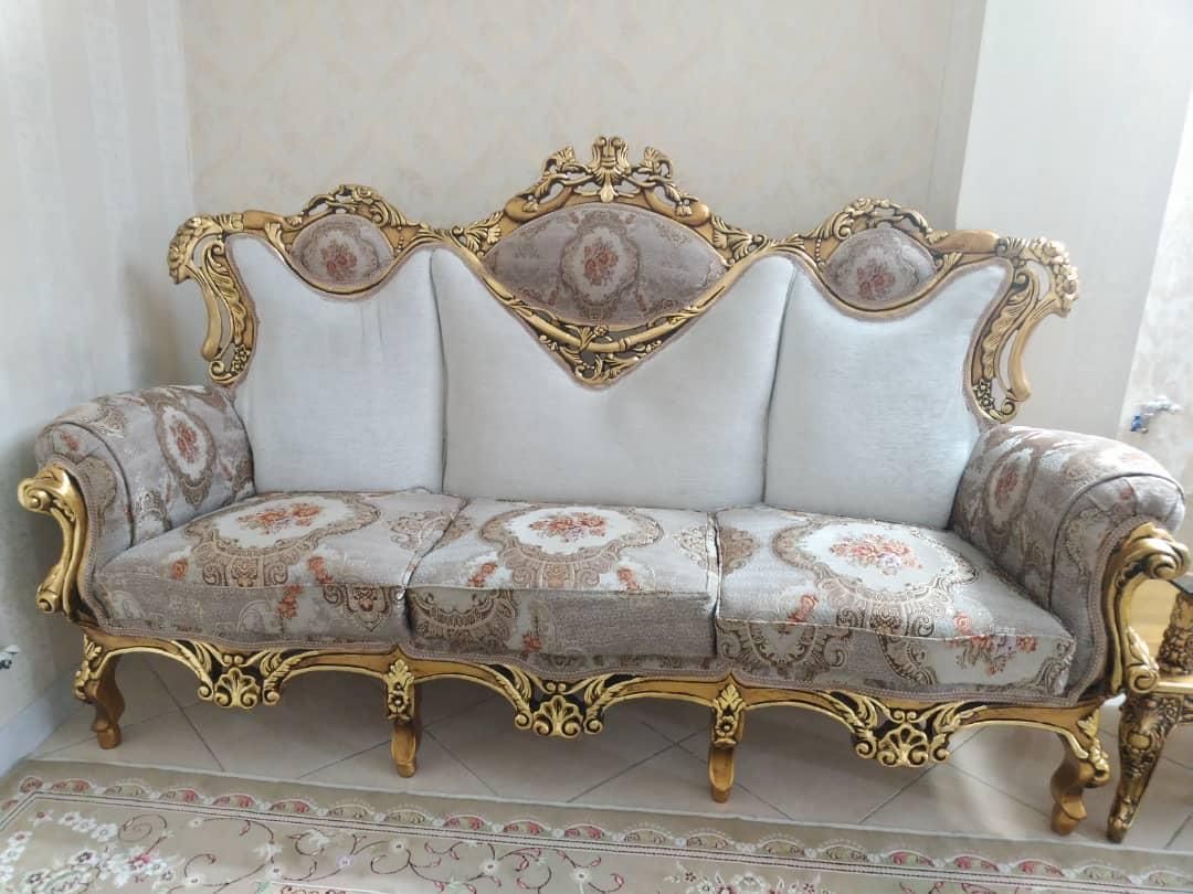 مبلمان ۷ نفره به همراه میز غذاخوری|مبلمان خانگی و میز عسلی|تهران, مبارک‌آباد بهشتی|دیوار